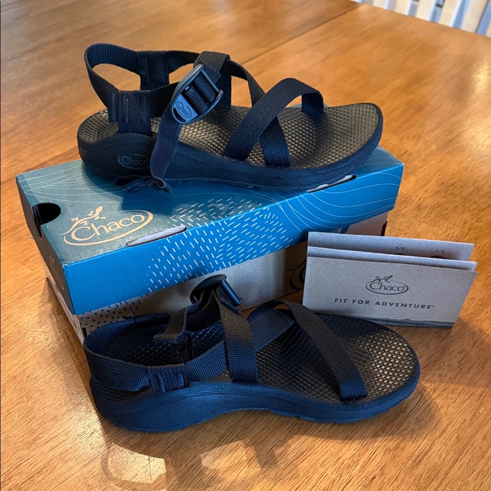 Chaco Black Z/Cloud Sandals
